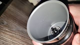 How to use a Nespresso Aeroccino Milk Frother  A Quick and Simple Guide [upl. by Aicnorev]