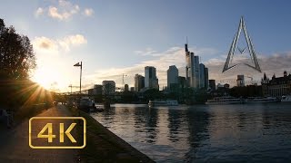 FRANKFURT AM MAIN in 4K  GERMANY [upl. by Patten148]