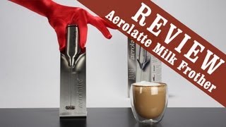 Aerolatte Milk Frother  Exclusive Review [upl. by Ainoloppa685]