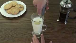 Aerolatte  The Original Steam Free Milk Frother [upl. by Fulmis]