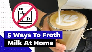 How To Froth Milk At Home Best Milk Frothers Review [upl. by Verna]